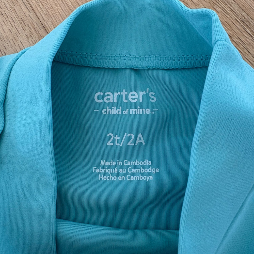 Carter's Shark Toddler Rashguard - Picture 3 of 5